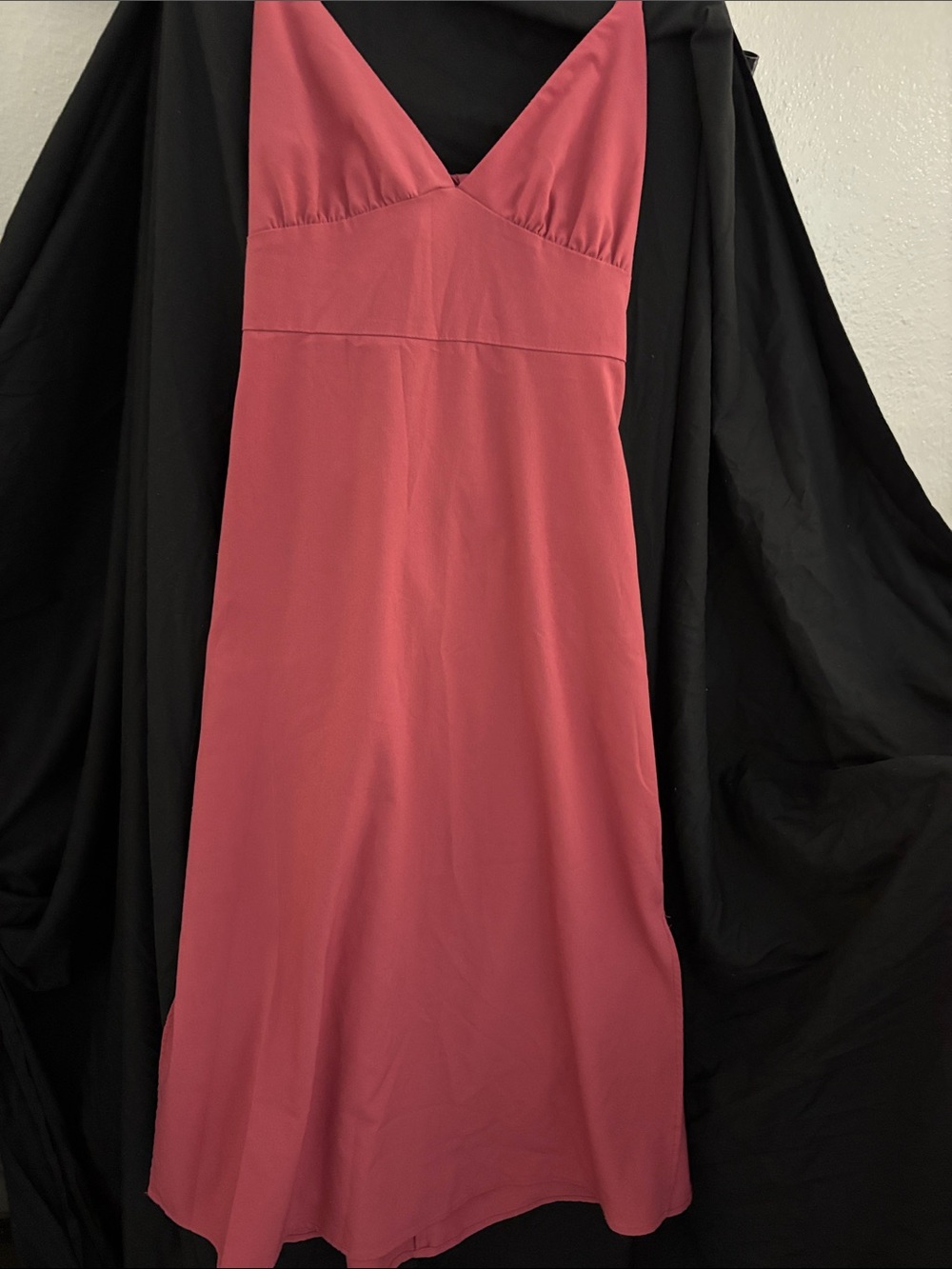 Forever 21 Dusty Rose Backless Slip Dress